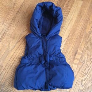 Gymboree Navy Blue Puffer Vest